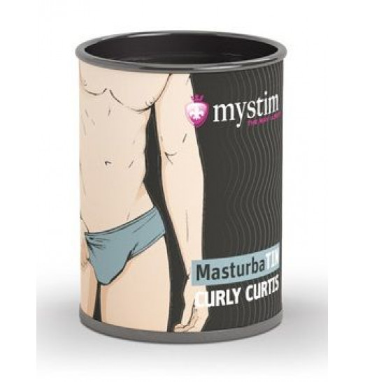 Компактный мастурбатор MasturbaTIN Curly Curtis