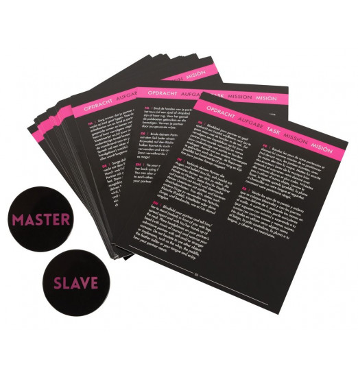 Эротическая игра Master   Slave с аксессуарами