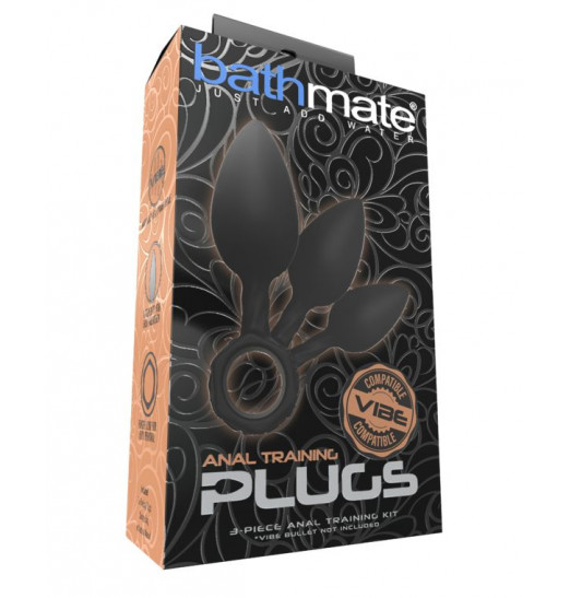 Набор анальных плагов Bathmate Anal Training Plugs