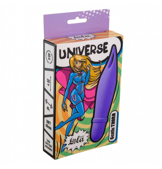 Фиолетовый мини-вибратор Universe Gentle Thorn Фиолетовый мини-вибратор Universe Gentle Thorn