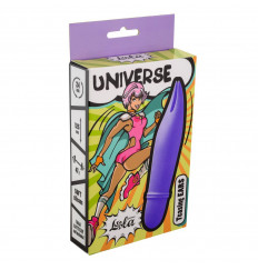 Фиолетовый мини-вибратор Universe Teasing Ears - 12,5 см.