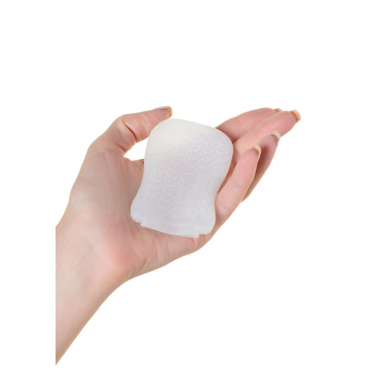 Белый мастурбатор A-Toys Pocket Wavy