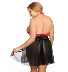 Соблазнительная сорочка Lydia с воротником-американкой