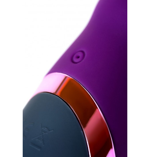 Фиолетовый стимулятор эрогенных зон Eromantica BUNNY - 12,5 см.