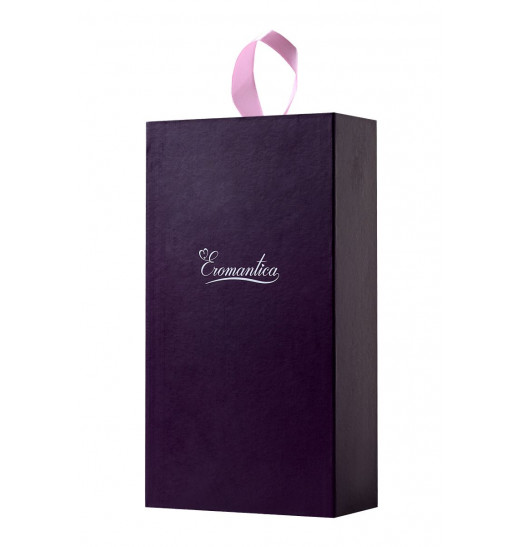 Фиолетовый стимулятор эрогенных зон Eromantica BUNNY - 12,5 см.