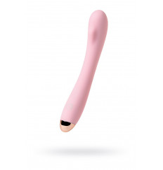 Розовый вибромассажер Eromantica Kristen - 22,5 см.