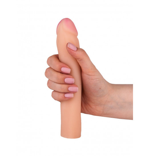 Телесная насадка для удлинения фаллоса - 19 см.