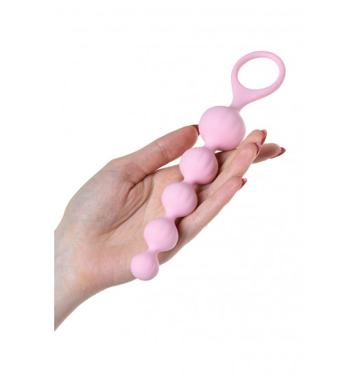 Набор из 2 цветных анальных цепочек Satisfyer Love Beads