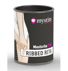 Компактный мастурбатор MasturbaTIN Ribbed Rita