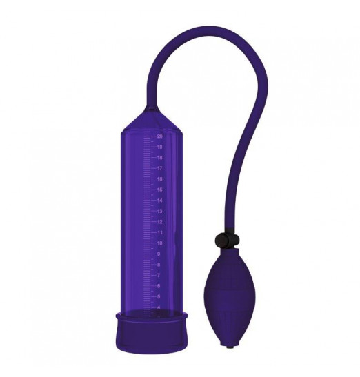 Фиолетовая вакуумная помпа - 25 см.