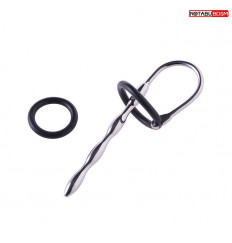 Металлический винтообразный уретральный стимулятор - 10 см.