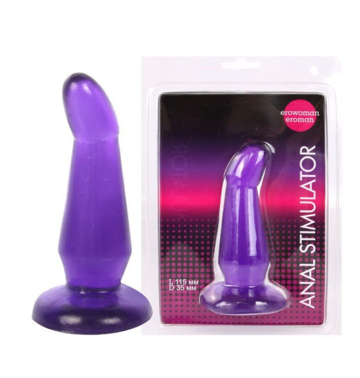 Фиолетовая анальная втулка - 13 см.