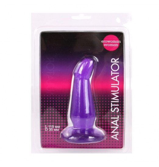 Фиолетовая анальная втулка - 13 см.