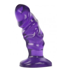 Фиолетовый анальный фаллоимитатор ANAL STIMULATOR - 12 см.