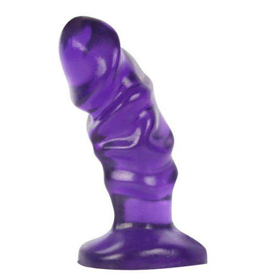 Фиолетовый анальный фаллоимитатор ANAL STIMULATOR - 12 см. Фиолетовый анальный фаллоимитатор ANAL STIMULATOR - 12 см.