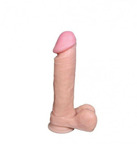 Телесный реалистичный фаллоимитатор Телесный реалистичный фаллоимитатор