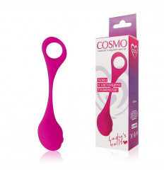 Ярко-розовый вагинальный шарик Cosmo