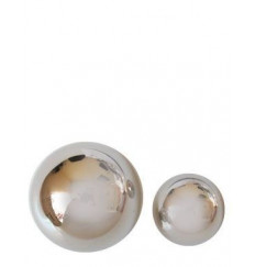 Серебристые вагинальные шарики Sexy Friend без шнурка