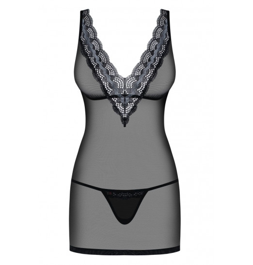 Обольстительная коротенькая сорочка с кружевом Обольстительная коротенькая сорочка с кружевом