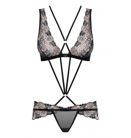 Изысканный комплект белья с цветочным кружевом