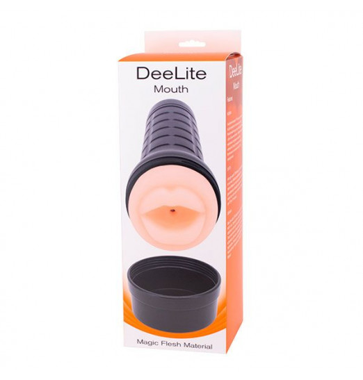 Мастурбатор-ротик без вибрации DEE-LITE