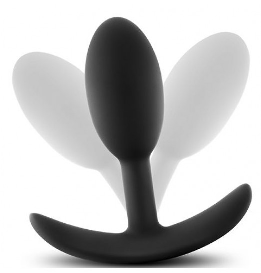 Черная анальная пробка Wearable Vibra Slim Plug Small - 8,9 см.