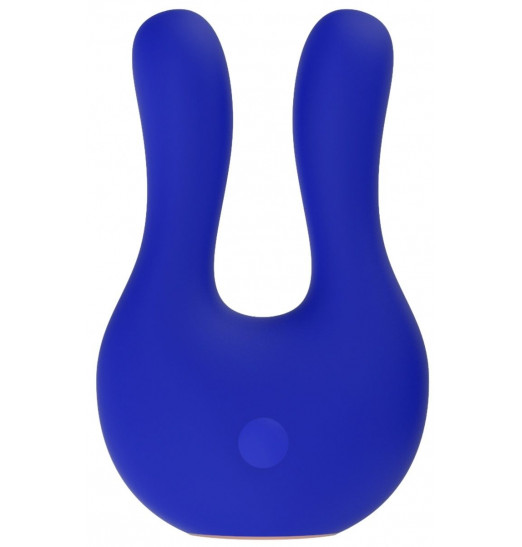 Синий клиторальный стимулятор Exceptional - 10,4 см.