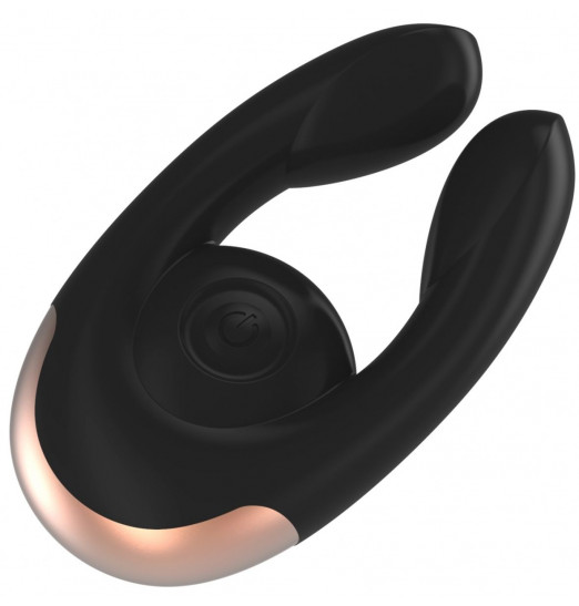 Черный клиторальный стимулятор Fancy - 9,8 см. Черный клиторальный стимулятор Fancy - 9,8 см.