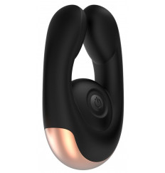 Черный клиторальный стимулятор Fancy - 9,8 см.