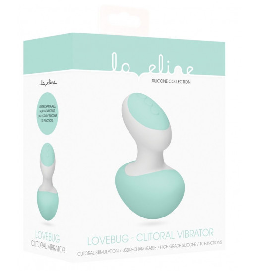 Зеленый клиторальный массажер Lovebug Зеленый клиторальный массажер Lovebug