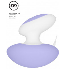Фиолетовый клиторальный массажер Lovebug