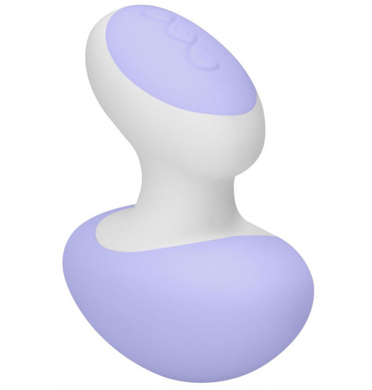 Фиолетовый клиторальный массажер Lovebug
