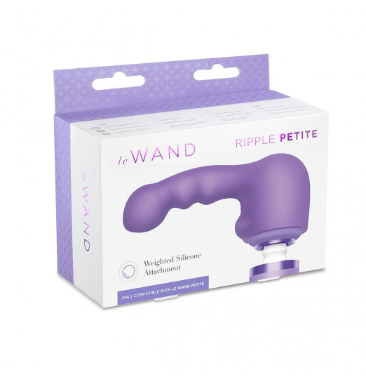 Утяжеленная насадка RIPPLE VIOLET для массажера Le Wand