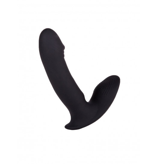 Чёрный массажёр простаты с вибрацией Чёрный массажёр простаты с вибрацией
