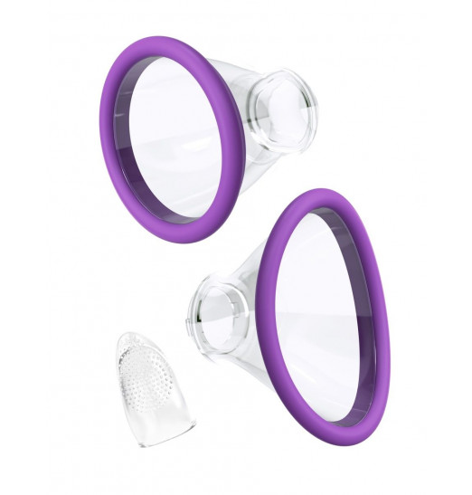 Фиолетовый вакуумный клиторальный стимулятор Her Ultimate Pleasure Фиолетовый вакуумный клиторальный стимулятор Her Ultimate Pleasure