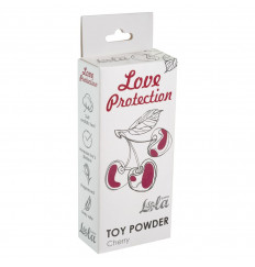 Пудра для игрушек Love Protection с ароматом вишни - 15 гр.