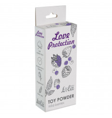 Пудра для игрушек Love Protection с ароматом лесных ягод - 15 гр.
