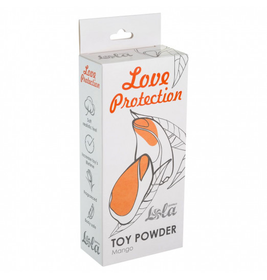 Пудра для игрушек Love Protection с ароматом манго - 30 гр.