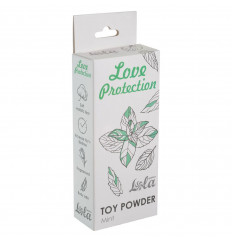 Пудра для игрушек Love Protection с ароматом мяты - 15 гр.