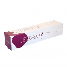 Белый беспроводной вибромассажер Magic Wand