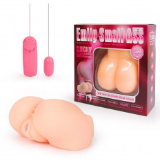 Телесная вибровагина с двумя функциональными отверстиями