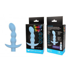 Голубой вибратор Sweet Toys - 11 см.