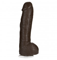 Коричневый фаллоимитатор BAM Huge 13  Realistic Cock - 31 см.