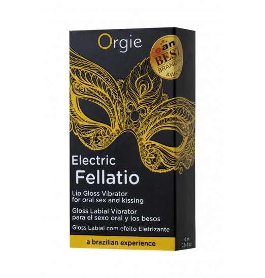 Блеск для губ с виброэффектом Orgie Sexy Vibe Electric Fellatio - 10 мл. Блеск для губ с виброэффектом Orgie Sexy Vibe Electric Fellatio - 10 мл.