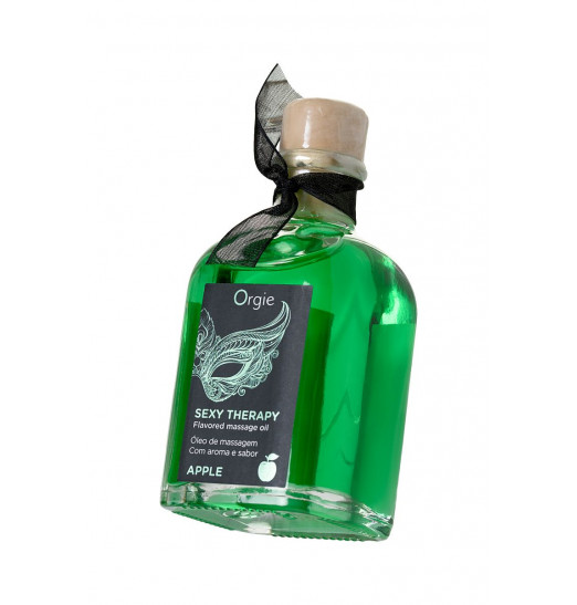 Массажное масло Orgie Lips Massage со вкусом яблока - 100 мл. Массажное масло Orgie Lips Massage со вкусом яблока - 100 мл.