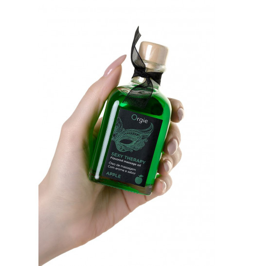 Массажное масло Orgie Lips Massage со вкусом яблока - 100 мл. Массажное масло Orgie Lips Massage со вкусом яблока - 100 мл.