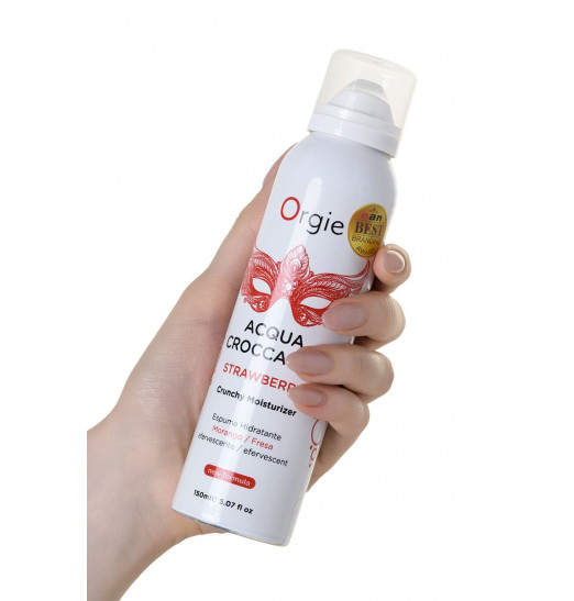 Шипучая увлажняющая пена для чувственного массажа Orgie Acqua Croccante - 150 мл.