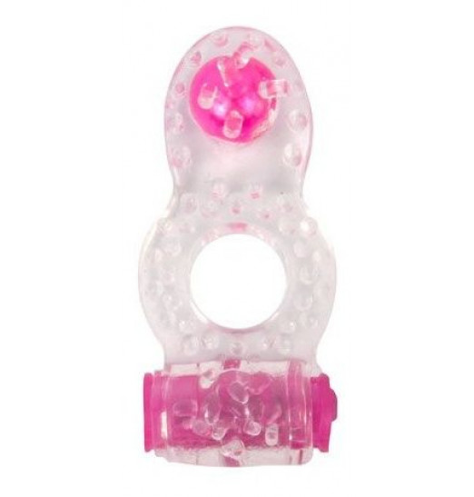 Прозрачное эрекционное кольцо Erowoman-Eroman