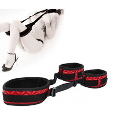 Розово-черный фиксатор для ног Notabu