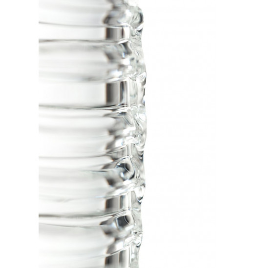 Стеклянный прозрачный фаллоимитатор Sexus Glass - 21 см.